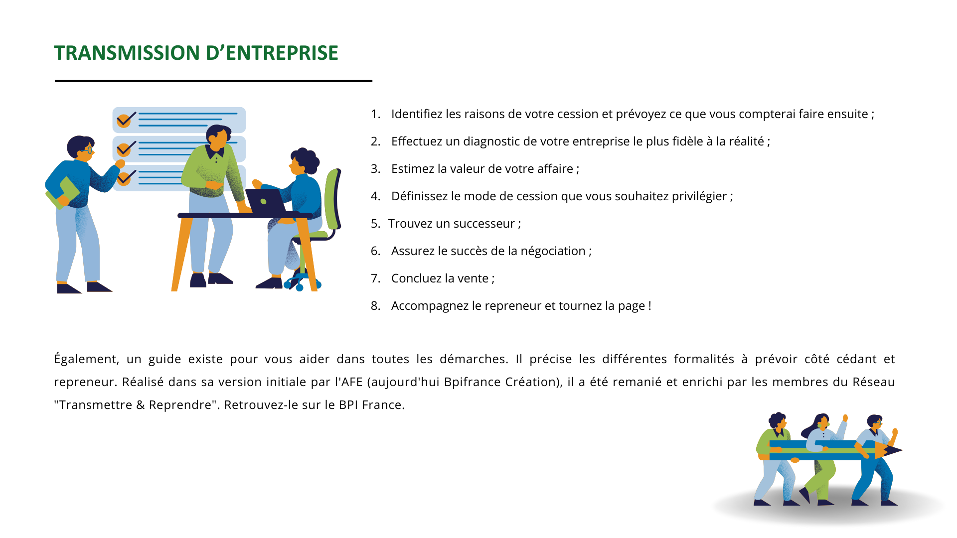 Transmission d'entreprise