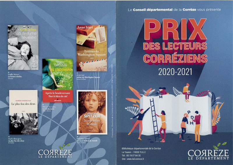 Prix des lecteurs corréziens 2020 2021