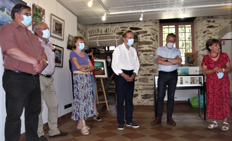 vernissage atelier de peintres lubersac 23 07 2021