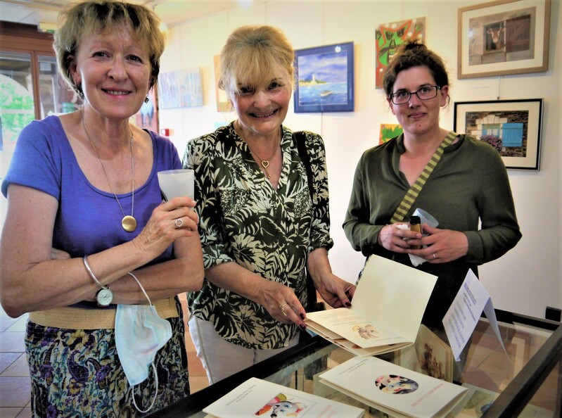 Claude Laval expo des peintres lubersacois été 2021