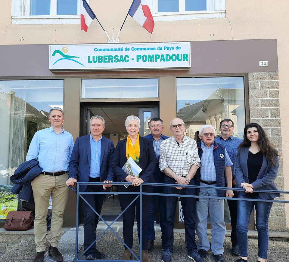 Présidente CCI de la Corrèze en visite avril 2022