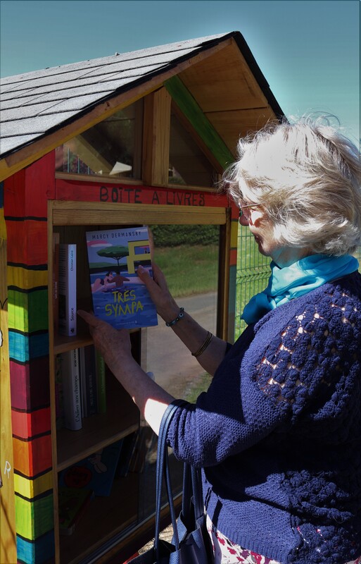 Inauguration boîtes à livres Lubersac
