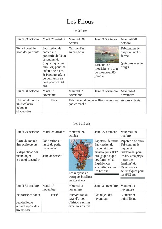 Les filous automne 2022