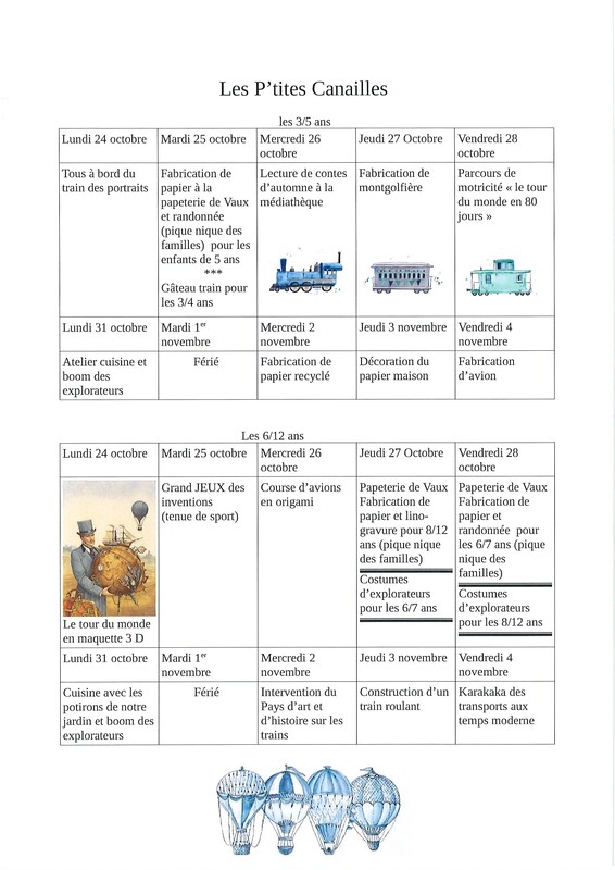automne les ptites canailles 2022