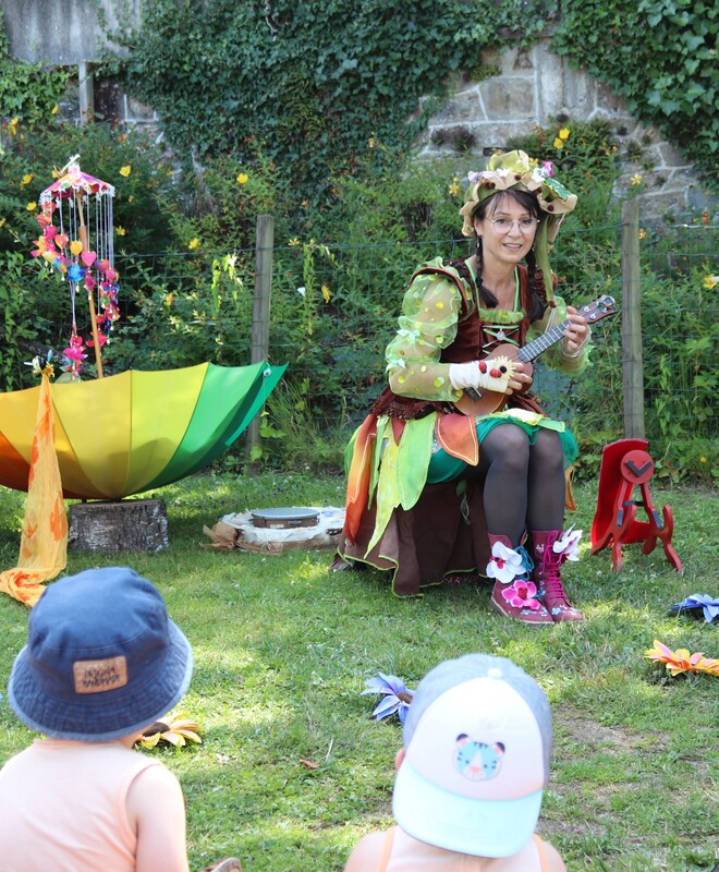 Nancyette fête l'été avec Les Loupîots