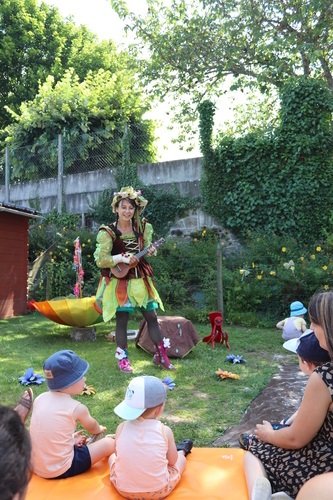 Nancyette fête l'été avec les Loupiots