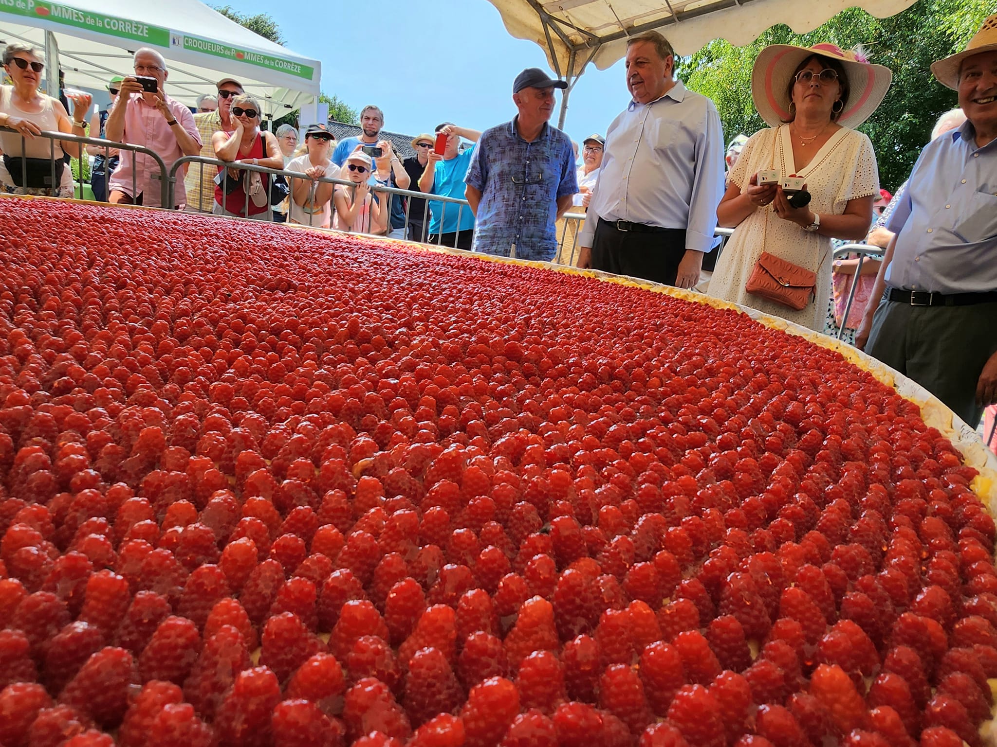 9 7 23 Fete de la framboise à Concèze