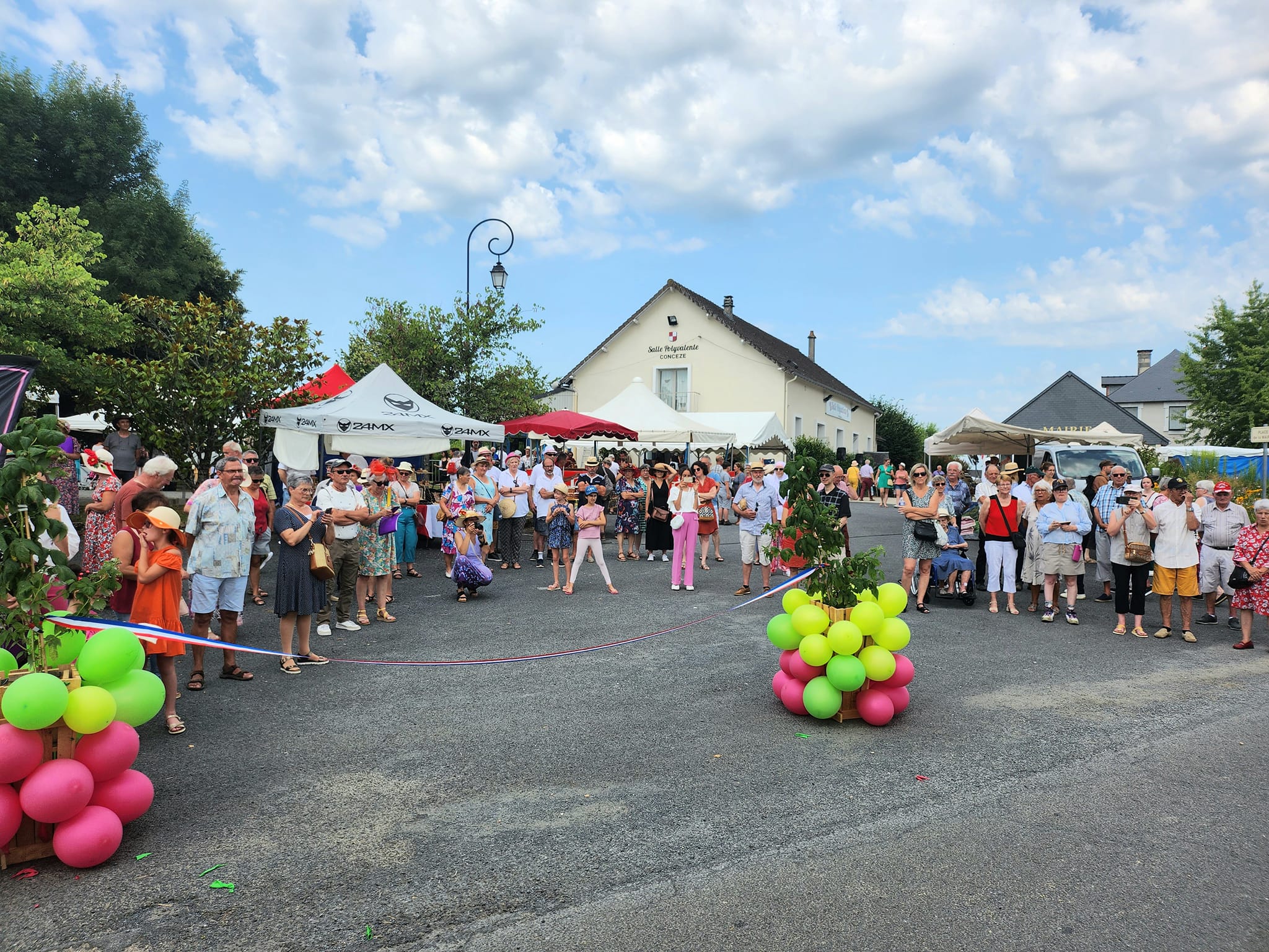 9 7 23 Fete de la framboise à Concèze