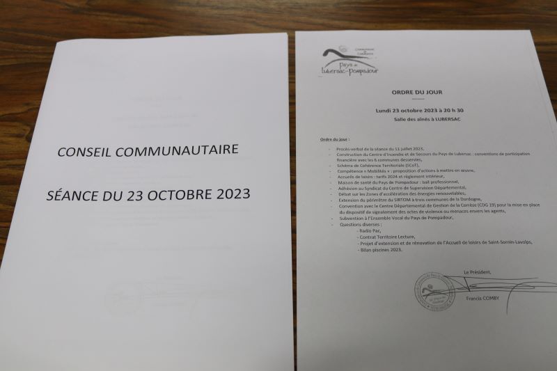 conseil com com 23 10 23 Lubersac