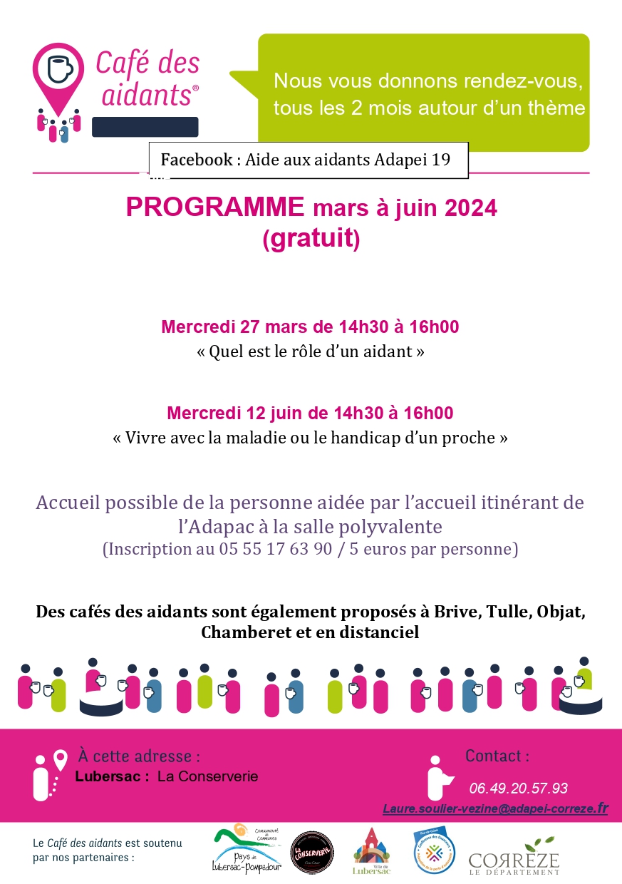 dates Café des aidants