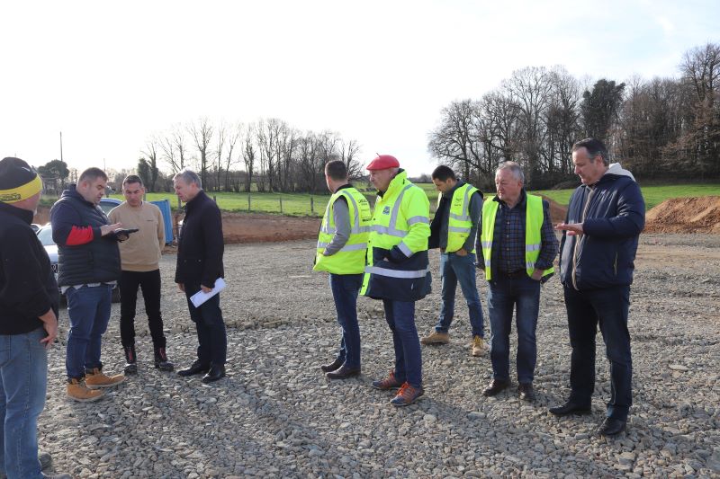 lancement caserne des pompiers de lubersac