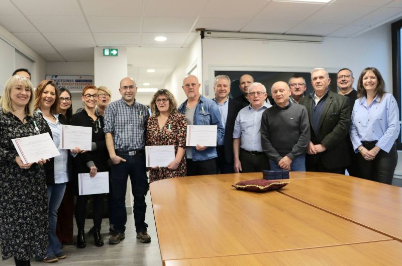 7 agents médaillés